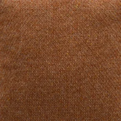 Housse de coussin en laine avec micro-motif losange (45x45 cm - Marron Brun)