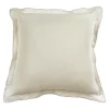 Housse de coussin en lin Ambala beige lin l.45 x H.45cm GoodHome