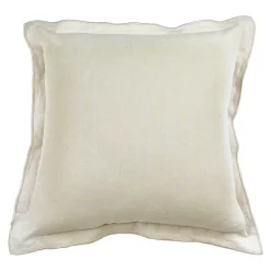 Housse de coussin en lin Ambala beige lin l.45 x H.45cm GoodHome