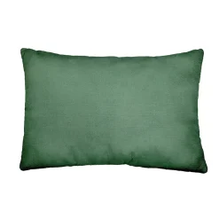 Housse de coussin Fosca feuille d'eucalyptus vert L.50 x l.30cm Ornami