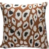 Housse de coussin imprimé léopard marron 45 x 45cm Tinek, Deko & Co