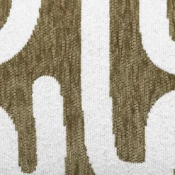 Housse de coussin Jeni chenille vert kaki 50x30cm - Atmosphera