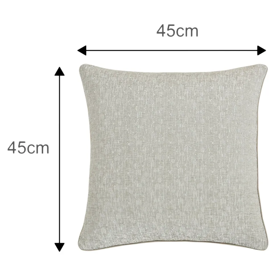 Housse de coussin Jind beige l.45 x H.45cm GoodHome