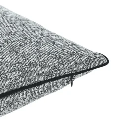 Housse de coussin Jind gris anthracite l.45 x H.45cm GoodHome