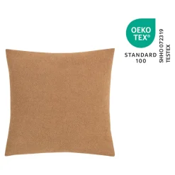 Housse de coussin Makati Terracotta l.45 x H.45cm GoodHome