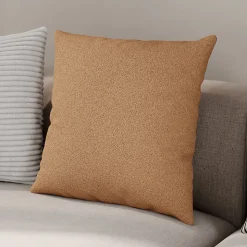 Housse de coussin Makati Terracotta l.45 x H.45cm GoodHome