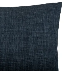 Housse de coussin Novan bleu marine l.60 x H.40cm GoodHome