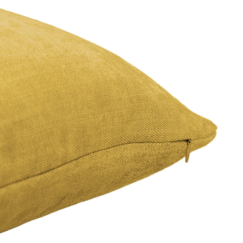 Housse de coussin Pahea jaune l.45 x H.45cm GoodHome