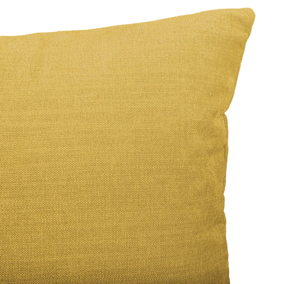 Housse de coussin Pahea jaune l.45 x H.45cm GoodHome