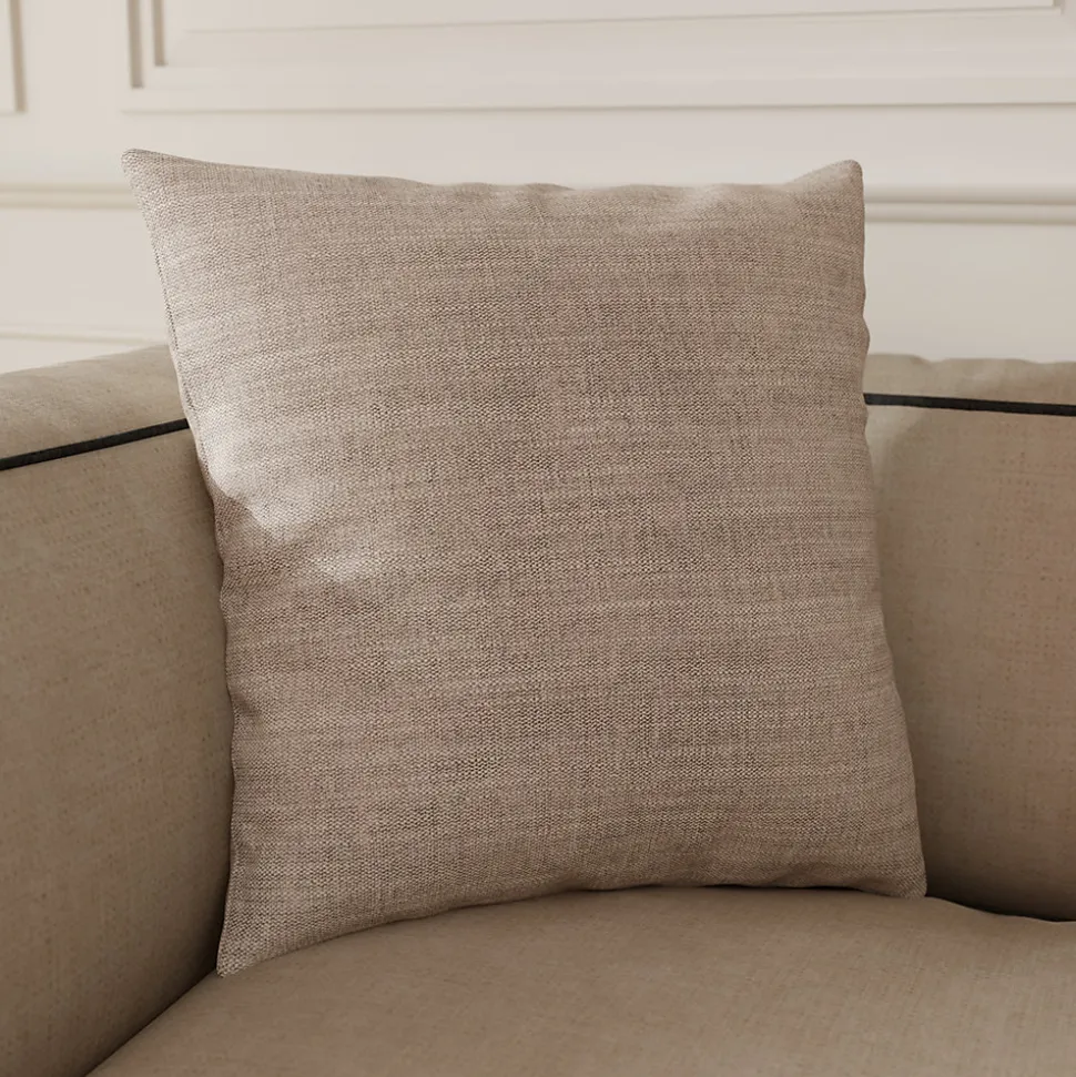 Housse de coussin Pahea marron l.45 x H.45cm GoodHome