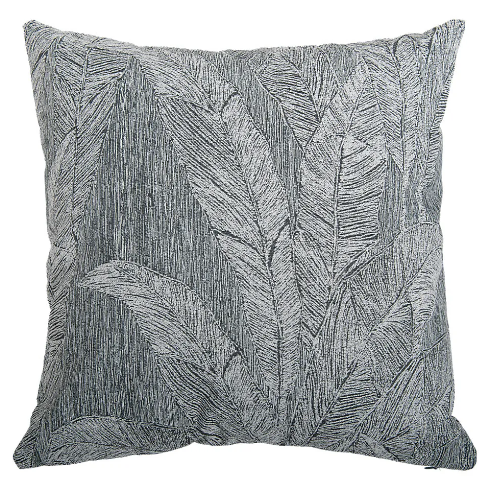 Housse de coussin Patan feuillage vert l.45 x H.45cm GoodHome
