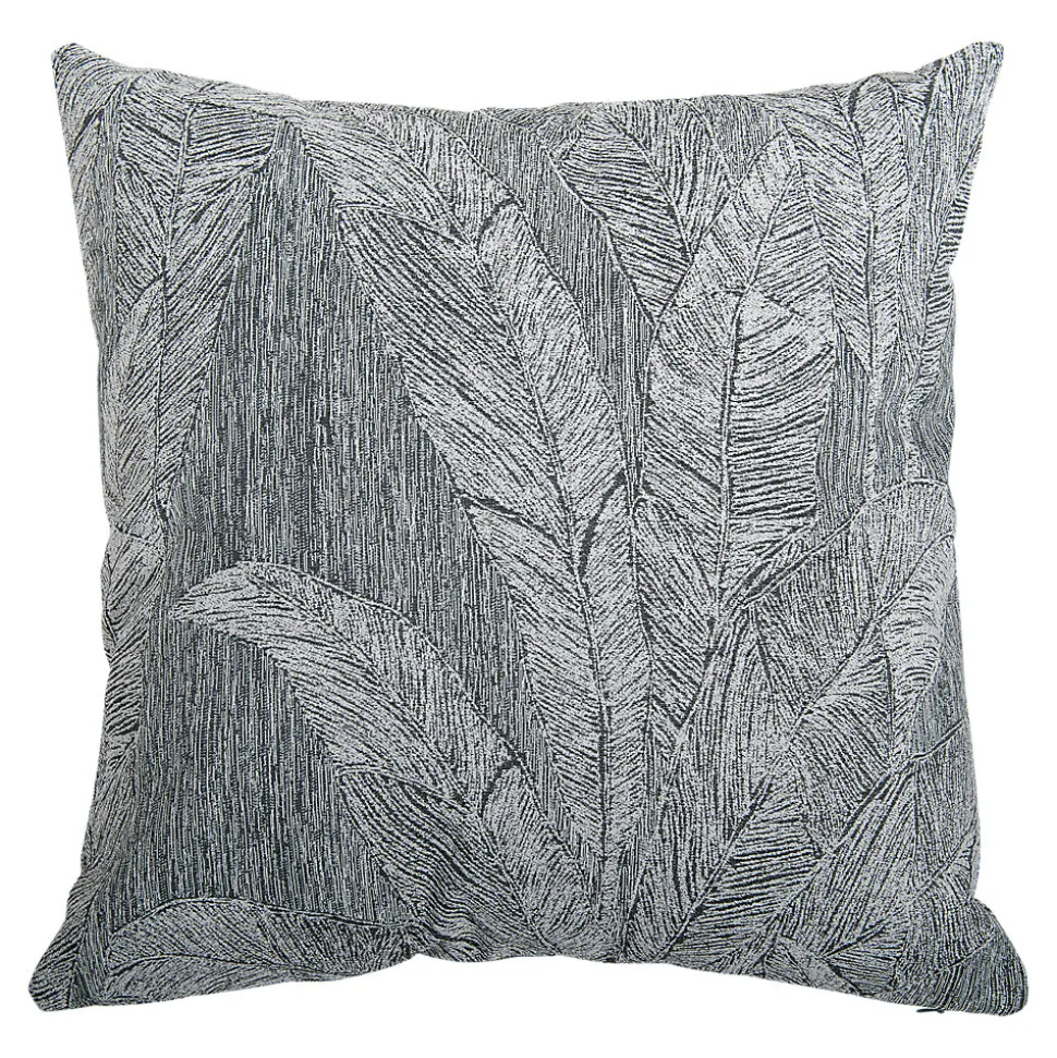 Housse de coussin Patan feuillage vert l.45 x H.45cm GoodHome