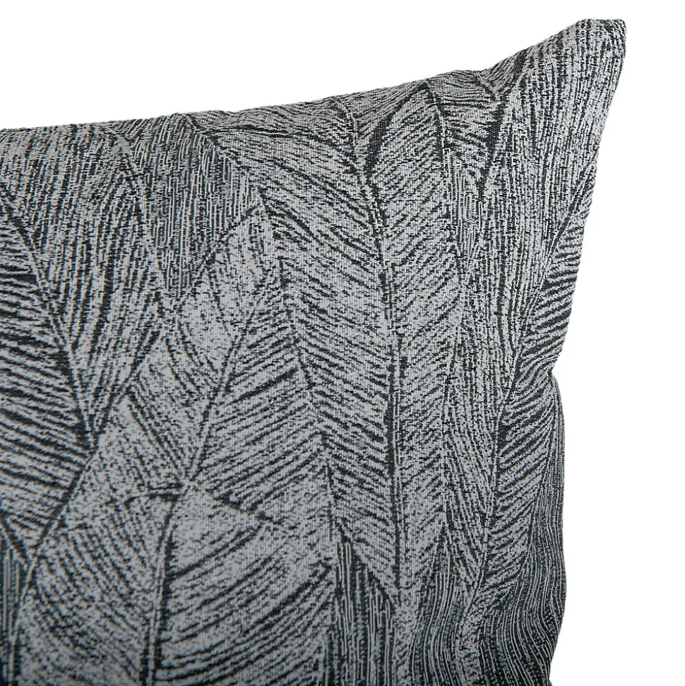 Housse de coussin Patan feuillage vert l.45 x H.45cm GoodHome