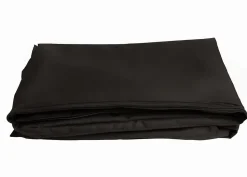 Housse de coussin pour palette de dimensions 120x80x10cm housse de coussin protection avec fermeture éclair taie d'oreiller noir