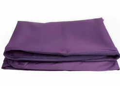 Housse de coussin pour palette de dimensions 120x60x10cm housse de coussin avec fermeture éclair taie d'oreiller violet