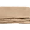 Housse de coussin pour palette de dimensions 120x80x10cm housse de coussin protection avec fermeture éclair taie d'oreiller beige