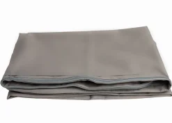 Housse de coussin pour palette de dimensions 120x60x10cm housse de coussin avec fermeture éclair taie d'oreiller gris