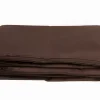 Housse de coussin pour palette de dimensions 120x80x10cm housse de coussin protection avec fermeture éclair taie d'oreiller marron