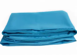 Housse de coussin pour palette de dimensions 120x80x10cm housse de coussin protection avec fermeture éclair taie d'oreiller bleu