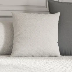 Housse de coussin Tawau blanc l.45 x H.45cm GoodHome