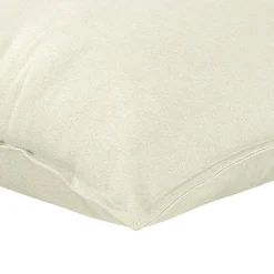 Housse de coussin uni beige L.45 x l.45cm
