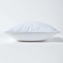 Housse de coussin uni blanc cassé, 30 x 50 cm - HOMESCAPES