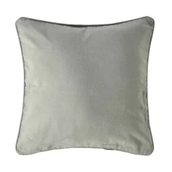 Housse de coussin uni gris, 30 x 30 cm - HOMESCAPES