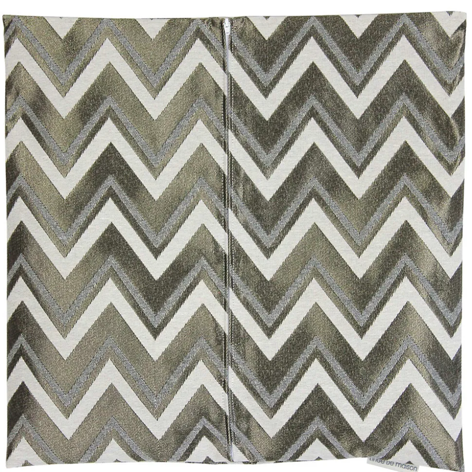 Housse de coussin 45x45 cm AGRANO ZigZag Polycoton
