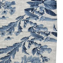 Housse de coussin 30x50 cm COSSITO Feuilles de blé 100% Lin