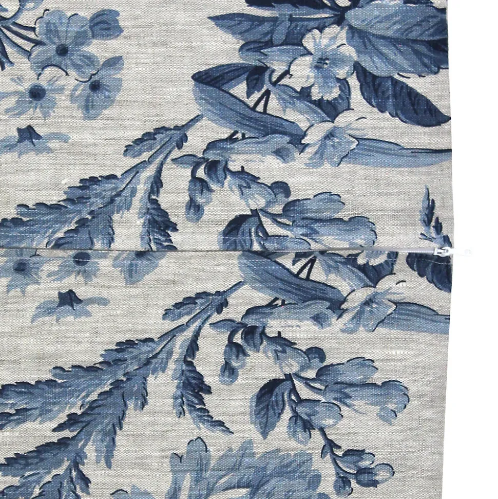 Housse de coussin 30x50 cm COSSITO Feuilles de blé 100% Lin