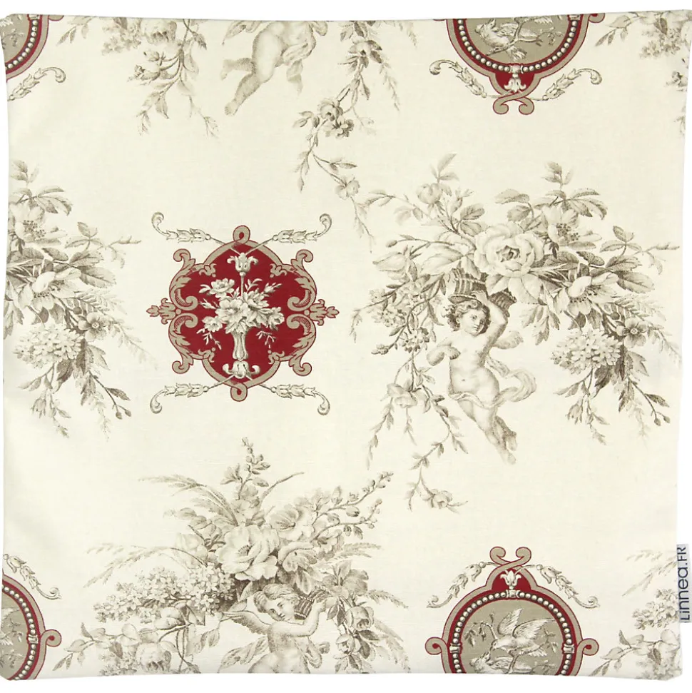 Housse de coussin 45x45 cm DRENA Anges coton
