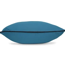 Housse de coussin 50x50 cm MONTSEGUR bleu Prusse