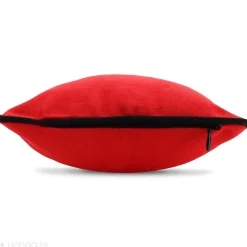 Housse de coussin 20x20 cm MONTSEGUR rouge Tomate