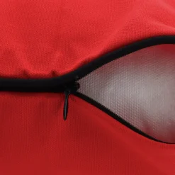 Housse de coussin 30x50 cm MONTSEGUR rouge Tomate
