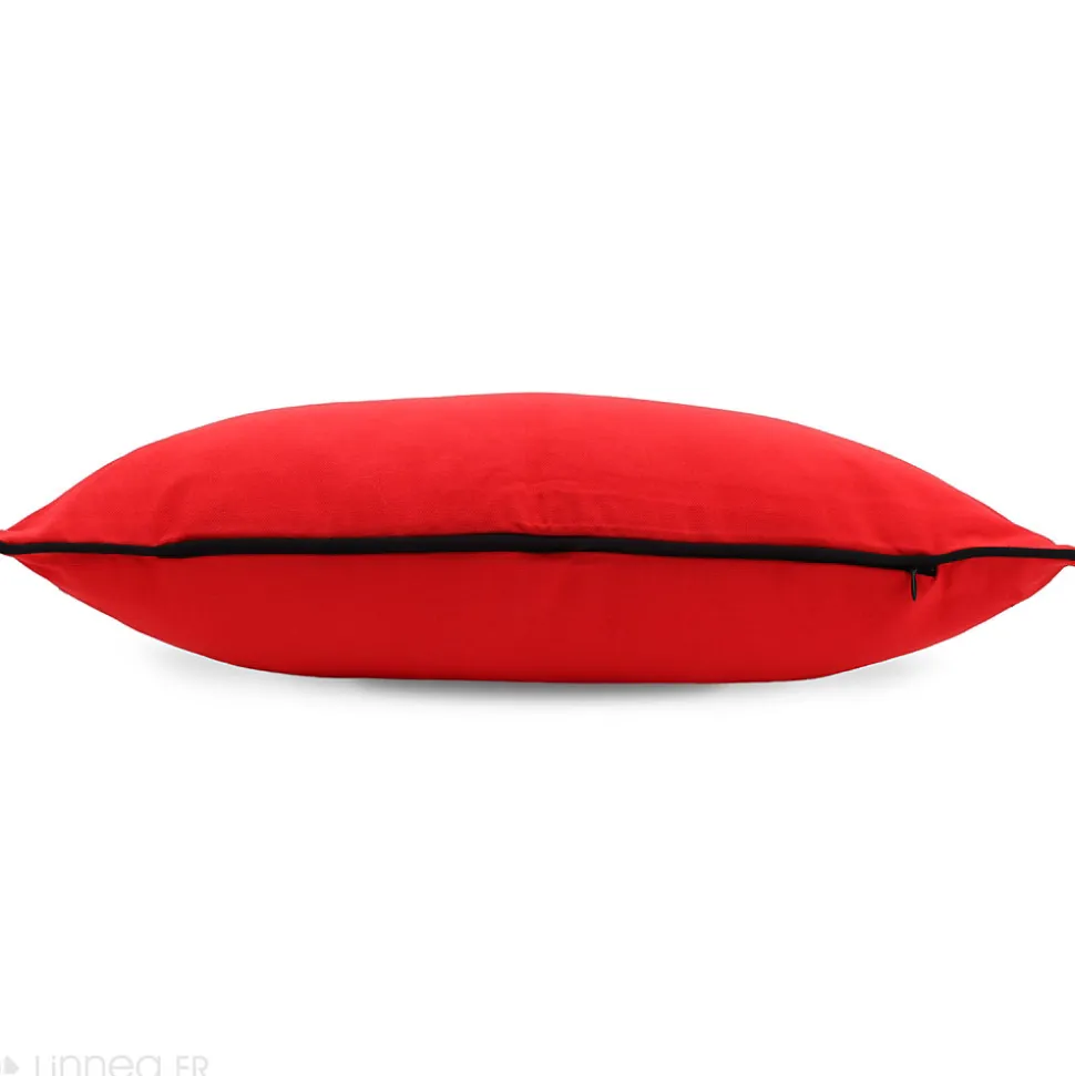 Housse de coussin 30x50 cm MONTSEGUR rouge Tomate