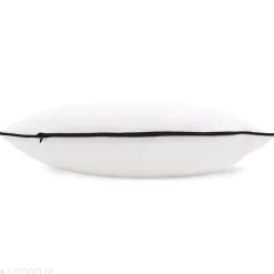 Housse de coussin 30x60 cm MONTSEGUR Blanc