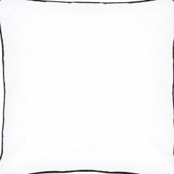 Housse de coussin 50x50 cm MONTSEGUR Blanc
