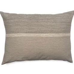 Housse de coussin ZAGORA pur coton 250 g/m² 50x70 cm beige ficelle