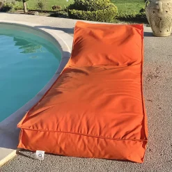 Housse de matelas bain de soleil (160x65 cm - Orange)