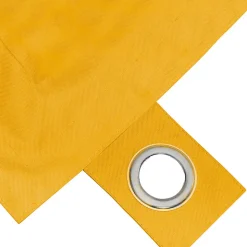 Housse vide de coussin de sol XXL jaune Oviala