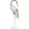 Héron déco Howard H.73cm métal multicolore - Atmosphera
