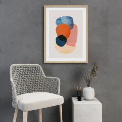Image encadrée Arte aqua l.30 x H.40 cm