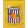 Image encadrée fruits jaune l.33 x L.43 cm