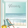 Image encadrée maison de vacances Dada Art cadre en bois 30x40 cm