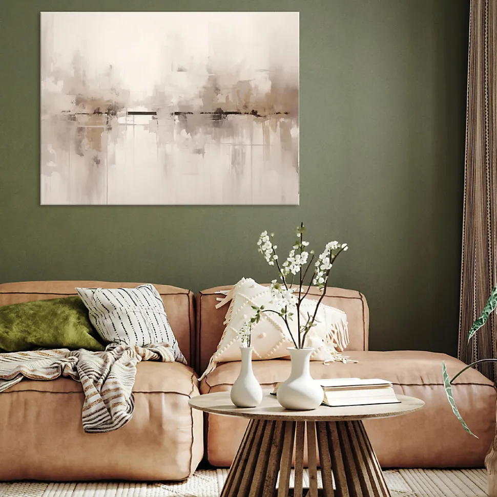 Impression sur toile abstrait loft moderne 100x75 cm xxl tableau décoration deco murale intissée pour salon chambre cuisine