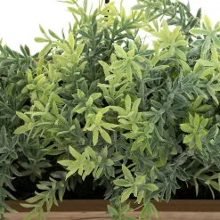 Jardinière artificielle House - bois - H24 - 5 cm - Atmosphera