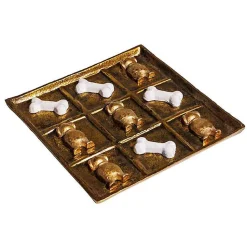 Jeu OXO Canin aluminium doré 25x25x25cm