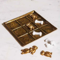 Jeu OXO Canin aluminium doré 25x25x25cm