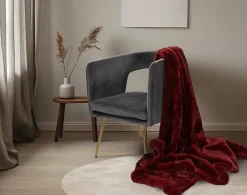 Joy - plaid - 150x200cm - en fausse fourrure - Lisa Design