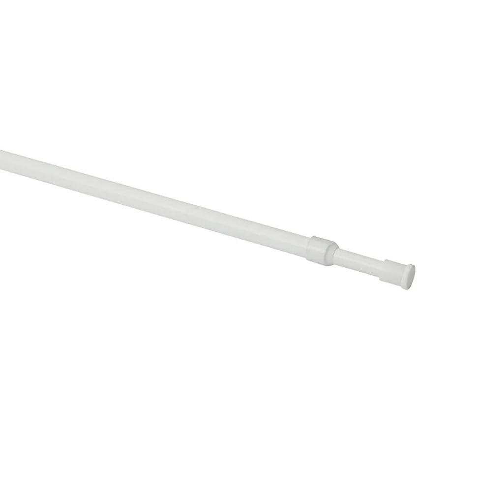 Kit barre de rideau GoodHome 70/100 Blanc mat Konera